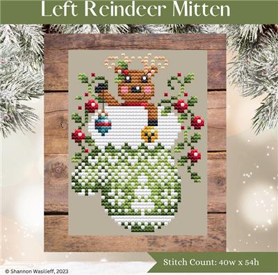 (image for) Left Reindeer Mitten